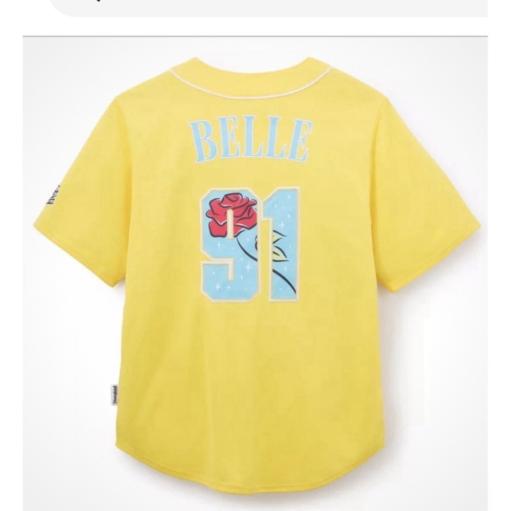 Disneyland Belle Baseball Shirt- Beauty and the Beast 3xL New W Tags